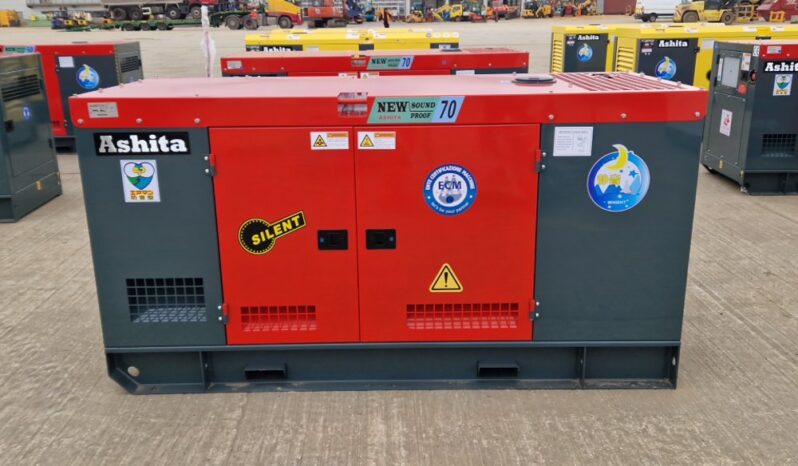 Unused 2024 Ashita Power AG3-70 Generators For Auction: Leeds – 22nd, 23rd, 24th & 25th January 25 @ 8:00am full