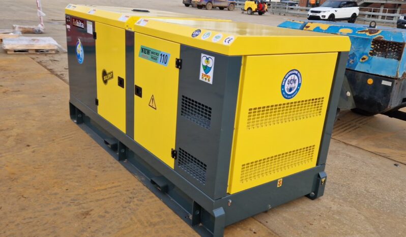 Unused 2024 Ashita Power AG3-110E Generators For Auction: Leeds – 22nd, 23rd, 24th & 25th January 25 @ 8:00am full