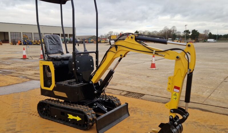 Unused 2024 Colt YFE10 Micro Excavators For Auction: Leeds – 22nd, 23rd, 24th & 25th January 25 @ 8:00am full