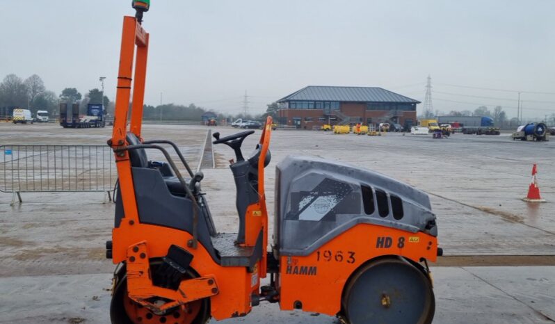 2016 Hamm HD8VV Rollers For Auction: Leeds – 22nd, 23rd, 24th & 25th January 25 @ 8:00am full