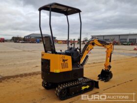 Unused 2024 JPC HT12 Micro Excavators For Auction: Leeds – 22nd, 23rd, 24th & 25th January 25 @ 8:00am full