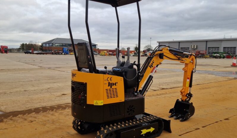 Unused 2024 JPC HT12 Micro Excavators For Auction: Leeds – 22nd, 23rd, 24th & 25th January 25 @ 8:00am full