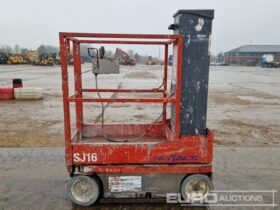 2013 SkyJack SJ16 Manlifts For Auction: Leeds – 22nd, 23rd, 24th & 25th January 25 @ 8:00am full