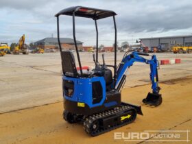 Unused 2024 Colt YFE10 Micro Excavators For Auction: Leeds – 22nd, 23rd, 24th & 25th January 25 @ 8:00am full