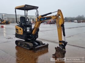 2022 Sany SY16C Mini Excavators For Auction: Leeds – 22nd, 23rd, 24th & 25th January 25 @ 8:00am full