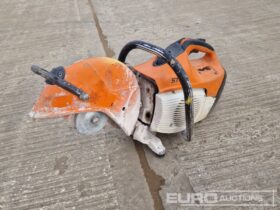 Stihl Petrol Quick Cut Saw Asphalt / Concrete Equipment For Auction: Leeds – 22nd, 23rd, 24th & 25th January 25 @ 8:00am