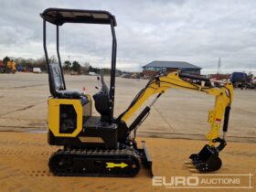 Unused 2024 Colt YFE10 Micro Excavators For Auction: Leeds – 22nd, 23rd, 24th & 25th January 25 @ 8:00am full