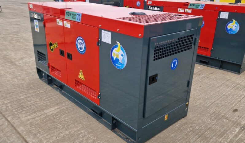 Unused 2024 Ashita Power AG3-70 Generators For Auction: Leeds – 22nd, 23rd, 24th & 25th January 25 @ 8:00am full