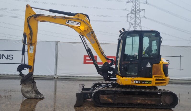 2018 JCB 86C-1 6 Ton+ Excavators For Auction: Leeds – 22nd, 23rd, 24th & 25th January 25 @ 8:00am full