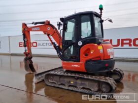 2019 Kubota U48-4 Mini Excavators For Auction: Leeds – 22nd, 23rd, 24th & 25th January 25 @ 8:00am full