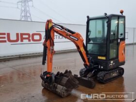 2021 Doosan DX19 Mini Excavators For Auction: Leeds – 22nd, 23rd, 24th & 25th January 25 @ 8:00am