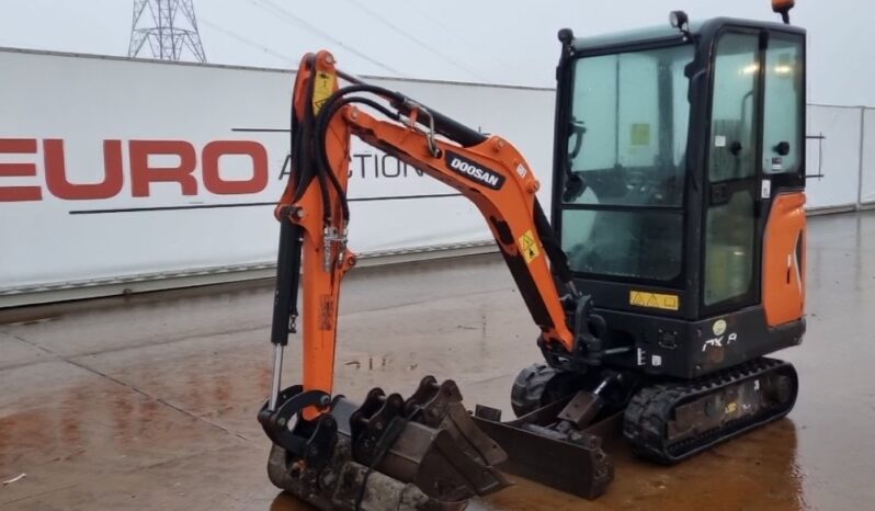 2021 Doosan DX19 Mini Excavators For Auction: Leeds – 22nd, 23rd, 24th & 25th January 25 @ 8:00am