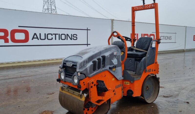 2016 Hamm HD8VV Rollers For Auction: Leeds – 22nd, 23rd, 24th & 25th January 25 @ 8:00am