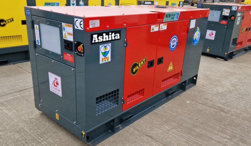 Unused 2024 Ashita Power AG3-70 Generators For Auction: Leeds – 22nd, 23rd, 24th & 25th January 25 @ 8:00am