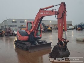 Kubota KX185-3 6 Ton+ Excavators For Auction: Leeds – 22nd, 23rd, 24th & 25th January 25 @ 8:00am full