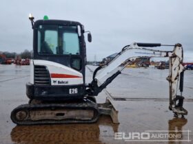 2018 Bobcat E26 EM Mini Excavators For Auction: Leeds – 22nd, 23rd, 24th & 25th January 25 @ 8:00am full