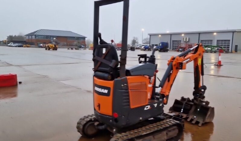 2019 Doosan DX10Z Mini Excavators For Auction: Leeds – 22nd, 23rd, 24th & 25th January 25 @ 8:00am full