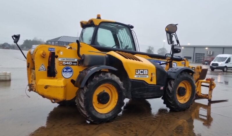 2019 JCB 540-140 Hi Viz Telehandlers For Auction: Leeds – 22nd, 23rd, 24th & 25th January 25 @ 8:00am full