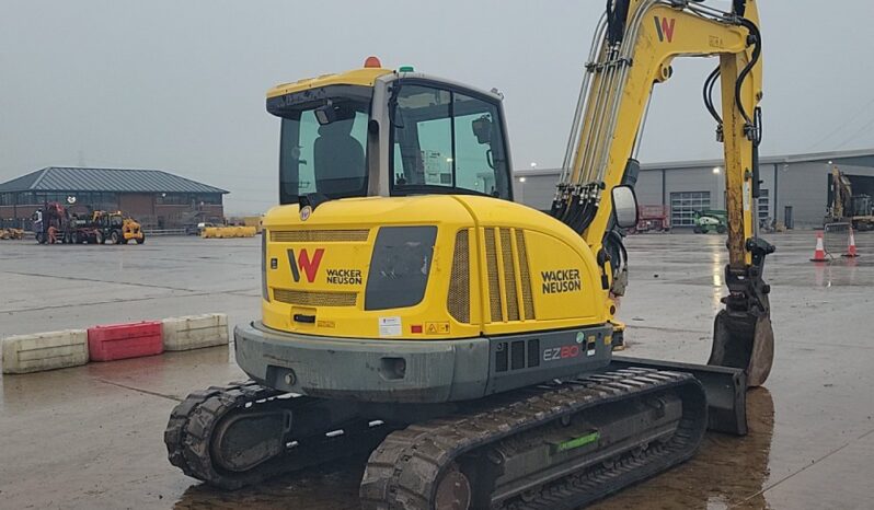 2019 Wacker Neuson EZ80 6 Ton+ Excavators For Auction: Leeds – 22nd, 23rd, 24th & 25th January 25 @ 8:00am full