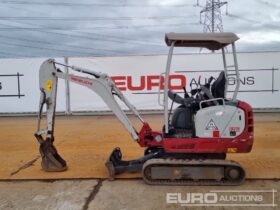 2020 Takeuchi TB216 Mini Excavators For Auction: Leeds – 22nd, 23rd, 24th & 25th January 25 @ 8:00am full