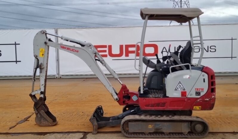 2020 Takeuchi TB216 Mini Excavators For Auction: Leeds – 22nd, 23rd, 24th & 25th January 25 @ 8:00am full