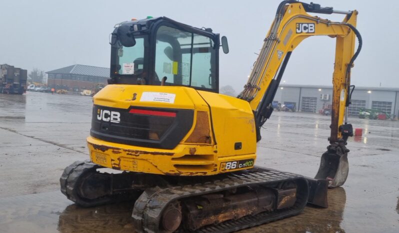 2018 JCB 86C-1 6 Ton+ Excavators For Auction: Leeds – 22nd, 23rd, 24th & 25th January 25 @ 8:00am full