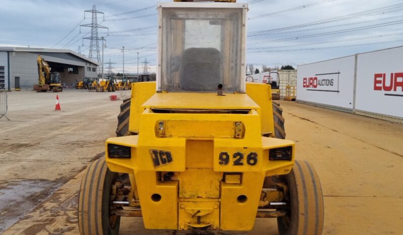 JCB 926 Rough Terrain Forklifts For Auction: Leeds – 22nd, 23rd, 24th & 25th January 25 @ 8:00am full