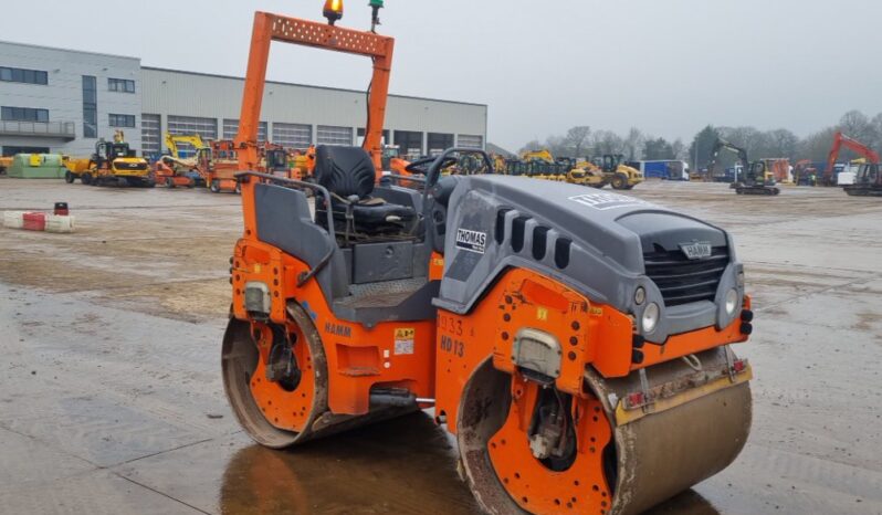 2016 Hamm HD13VV Rollers For Auction: Leeds – 22nd, 23rd, 24th & 25th January 25 @ 8:00am full