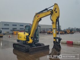 2019 Wacker Neuson EZ80 6 Ton+ Excavators For Auction: Leeds – 22nd, 23rd, 24th & 25th January 25 @ 8:00am full