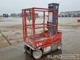 2013 SkyJack SJ16 Manlifts For Auction: Leeds – 22nd, 23rd, 24th & 25th January 25 @ 8:00am full