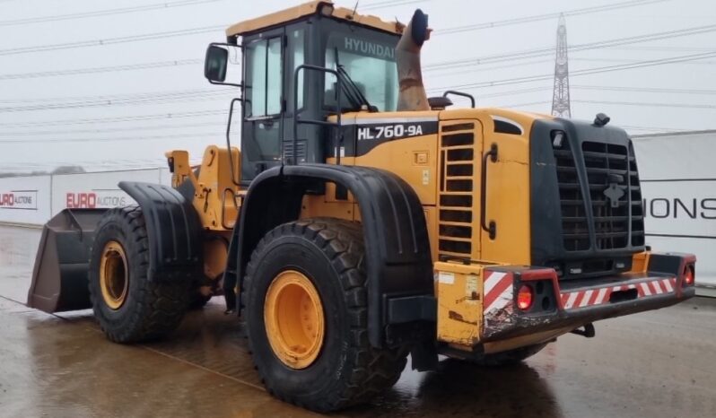 2015 Hyundai HL760-9A Wheeled Loaders For Auction: Leeds – 22nd, 23rd, 24th & 25th January 25 @ 8:00am full