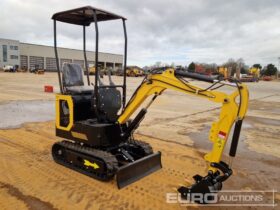 Unused 2024 Colt YFE10 Micro Excavators For Auction: Leeds – 22nd, 23rd, 24th & 25th January 25 @ 8:00am full