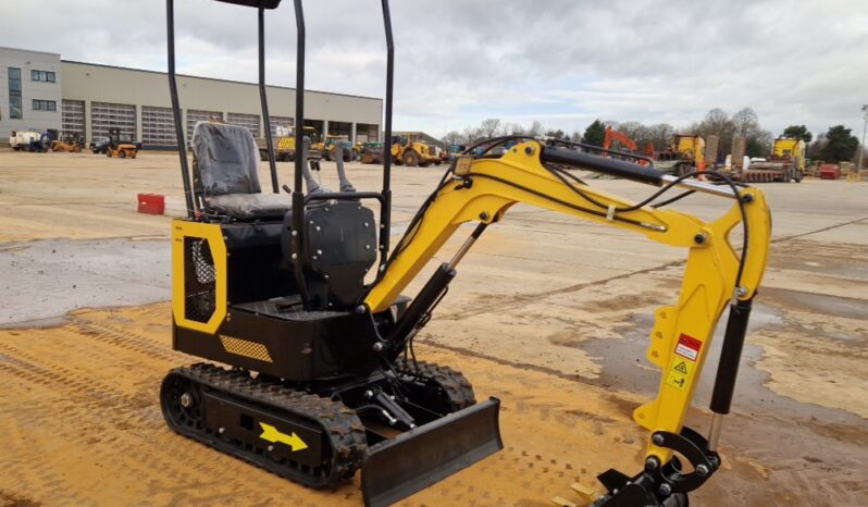 Unused 2024 Colt YFE10 Micro Excavators For Auction: Leeds – 22nd, 23rd, 24th & 25th January 25 @ 8:00am full