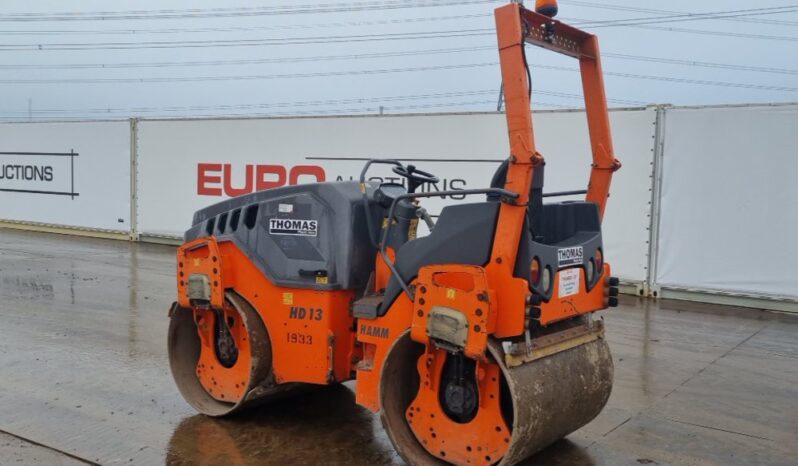 2016 Hamm HD13VV Rollers For Auction: Leeds – 22nd, 23rd, 24th & 25th January 25 @ 8:00am full