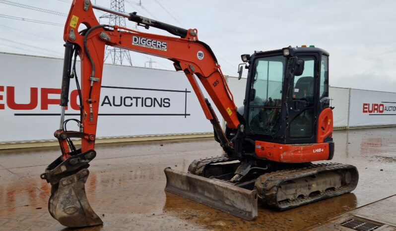 2019 Kubota U48-4 Mini Excavators For Auction: Leeds – 22nd, 23rd, 24th & 25th January 25 @ 8:00am