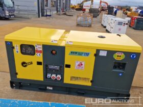 Unused 2024 Ashita Power AG3-110E Generators For Auction: Leeds – 22nd, 23rd, 24th & 25th January 25 @ 8:00am full