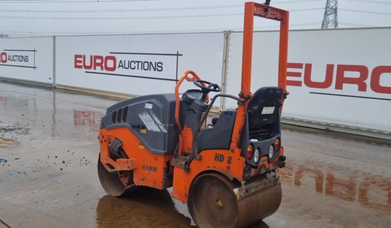 2014 Hamm HD8VV Rollers For Auction: Leeds – 22nd, 23rd, 24th & 25th January 25 @ 8:00am full