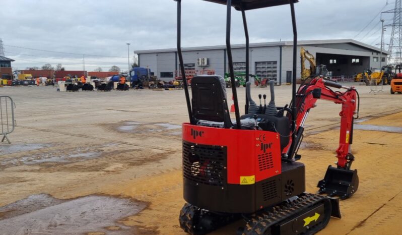 Unused 2024 JPC HT12 Micro Excavators For Auction: Leeds – 22nd, 23rd, 24th & 25th January 25 @ 8:00am full