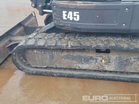 2019 Bobcat E45 Mini Excavators For Auction: Leeds – 22nd, 23rd, 24th & 25th January 25 @ 8:00am full