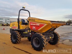 2018 Mecalac TA6S Site Dumpers For Auction: Leeds – 22nd, 23rd, 24th & 25th January 25 @ 8:00am full