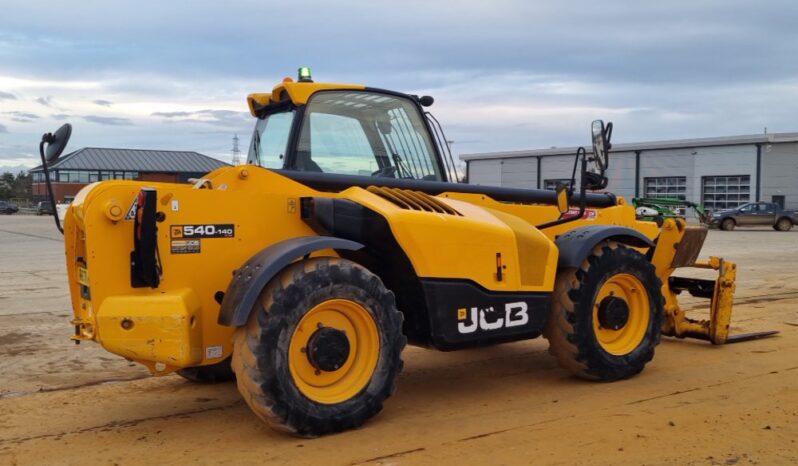 2020 JCB 540-140 Hi Viz Telehandlers For Auction: Leeds – 22nd, 23rd, 24th & 25th January 25 @ 8:00am full