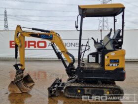 2022 Sany SY16C Mini Excavators For Auction: Leeds – 22nd, 23rd, 24th & 25th January 25 @ 8:00am full