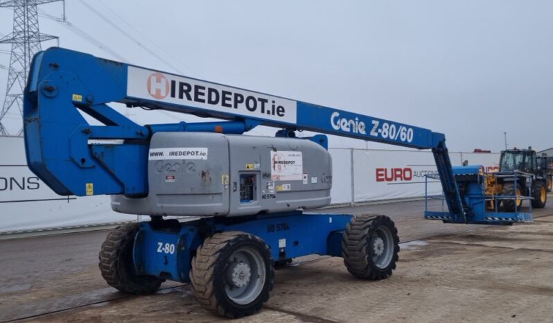 Genie Z80/60 Manlifts For Auction: Leeds – 22nd, 23rd, 24th & 25th January 25 @ 8:00am full