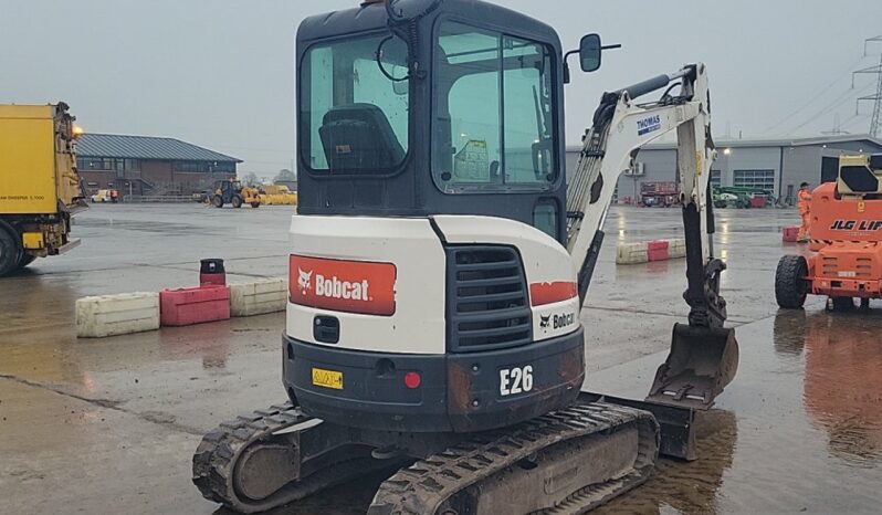 2017 Bobcat E26 EM Mini Excavators For Auction: Leeds – 22nd, 23rd, 24th & 25th January 25 @ 8:00am full