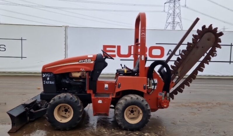 2012 Ditch Witch RT45 Trencher For Auction: Leeds – 22nd, 23rd, 24th & 25th January 25 @ 8:00am full