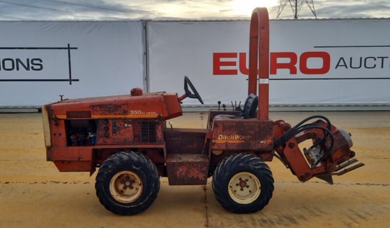 Ditch Witch 350SX Trencher For Auction: Leeds – 22nd, 23rd, 24th & 25th January 25 @ 8:00am full