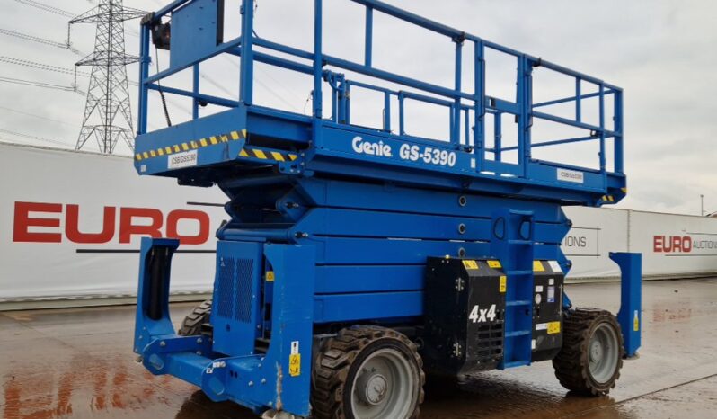 2022 Genie GS5390 Manlifts For Auction: Leeds – 22nd, 23rd, 24th & 25th January 25 @ 8:00am