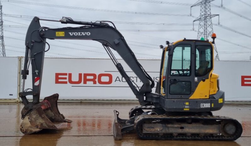 2018 Volvo ECR88D 6 Ton+ Excavators For Auction: Leeds – 22nd, 23rd, 24th & 25th January 25 @ 8:00am full