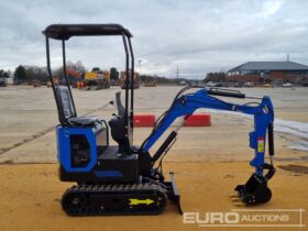 Unused 2024 Colt YFE10 Micro Excavators For Auction: Leeds – 22nd, 23rd, 24th & 25th January 25 @ 8:00am full