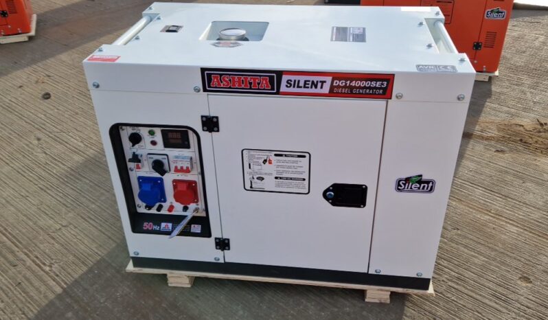 Unused 2024 Ashita Power DG14000SE3 Generators For Auction: Leeds – 22nd, 23rd, 24th & 25th January 25 @ 8:00am full